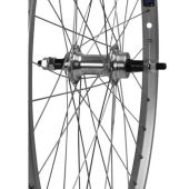 Achterwiel 26" vast freewheel Cyber10 ZILVER