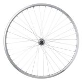 Achterwiel 28" uitval cassette Shimano 7v Rodi Connect ZILVER - 139481