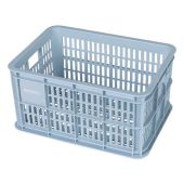 Krat kunststof Basil Crate S Silver Cloud 25 liter