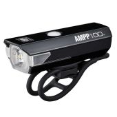 Koplamp Cateye AMPP100 HL-EL041RC LED USB oplaadbaar zwart