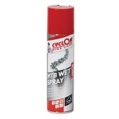 Smeermiddel Cyclon MTB wet spray spuitbus 250 ml