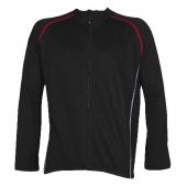 Fietsjack winter Fastrider One zwart/rood