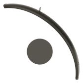 Spatbord voor Gazelle R50 ROND 801 Hot Coffee bruin mat Miss Grace, Heavy Duty, DutyNL - 311121780199