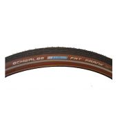 Buitenband Schwalbe Fat Frank 28x2.00 50-622 BRUIN / ZWART