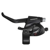 Versteller Shimano ST-EF41-L 3v Links met remgreep zwart - ESTEF41LBL