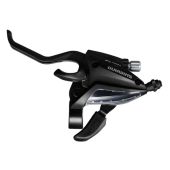 Versteller Shimano ST-EF500-L2A Tourney 3v LINKS met remgreep zwart - ESTEF5002LSBL