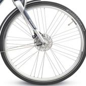 Velg Sparta 28" Rodi VR19 622x19 36 gaats 4x9 patroon 14G zilver - 51517002