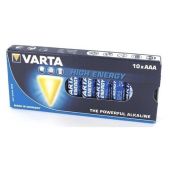 Batterij Varta AAA LR03 penlite High Ennergy, doos à 10 stuks