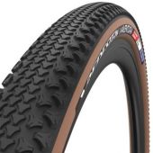 Buitenband Vredestein Aventura 44-622 700x44c zwart/bruin Gravel TLR vouw