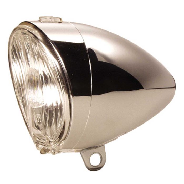 Koplamp Axa 605 dynamo chroomkleur