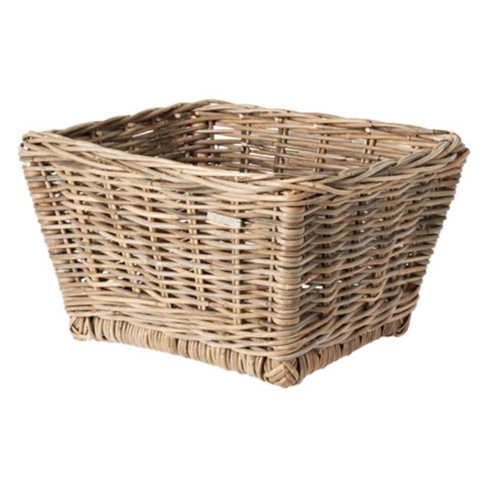 Rieten mand Basil Dalton M Rotan grijs / nature grey