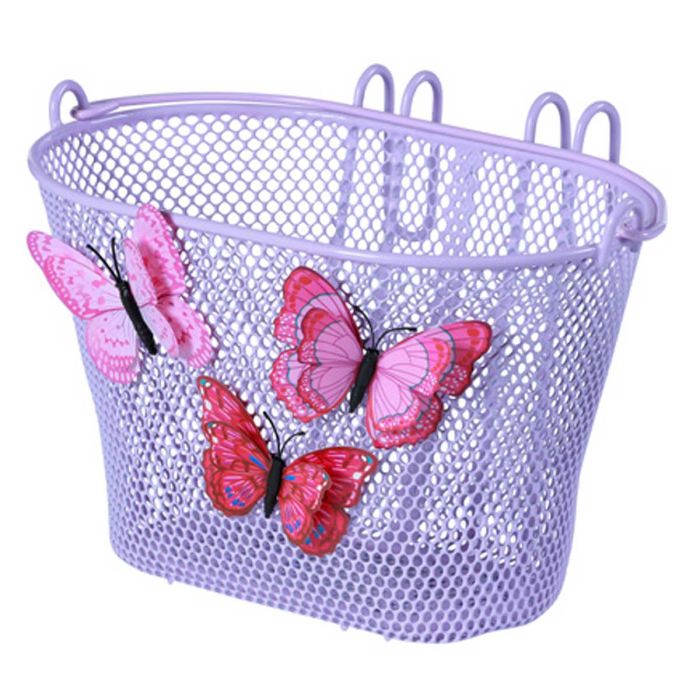 Stuurmand kind Basil Jasmin Butterfly Basket met haken paars