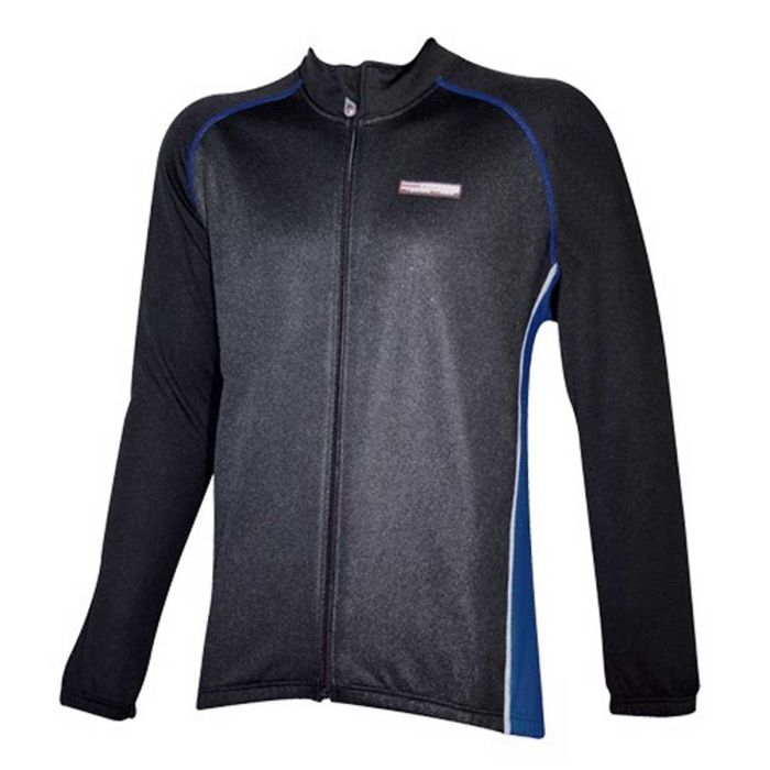 Fietsjack winter Fastrider One maat M zwart/blauw