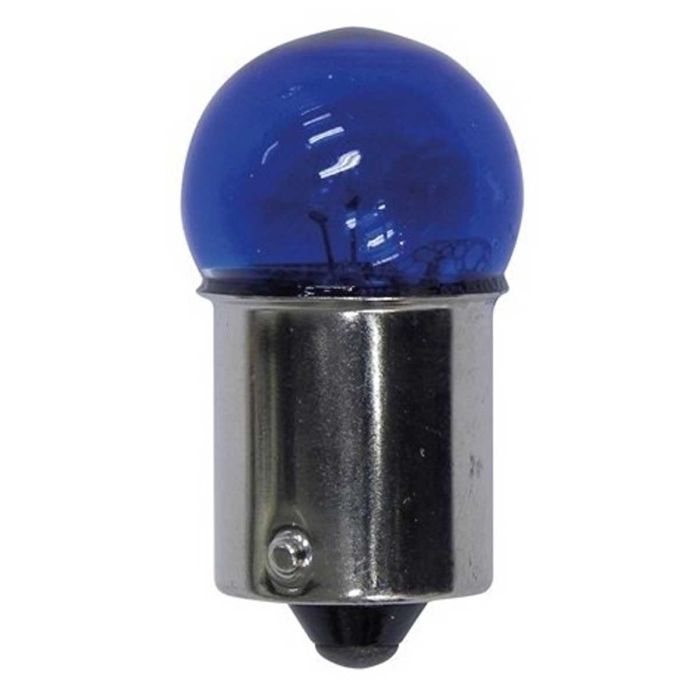 Lamp 12V 10W BA15S blauw