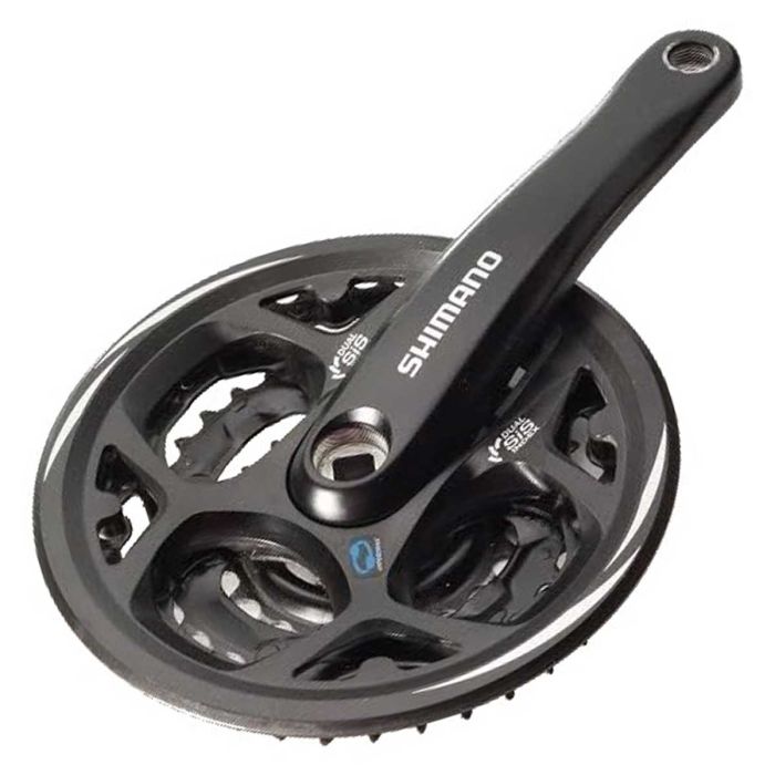 Crankstel Shimano FC-M311 Altus 22-32-42 tands zwart 6/7/8 speed - EFCM311C222CL