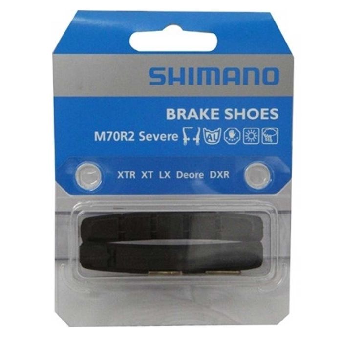 Remrubbers Shimano M70R2 v-brakes cartridge 2 stuks - Y8AA98200