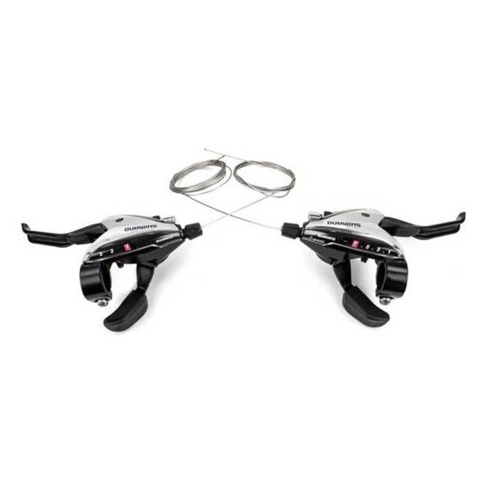 Versteller set Shimano ST-EF65 Tourney 3x7v met remgreep - ESTEF65P7A3S