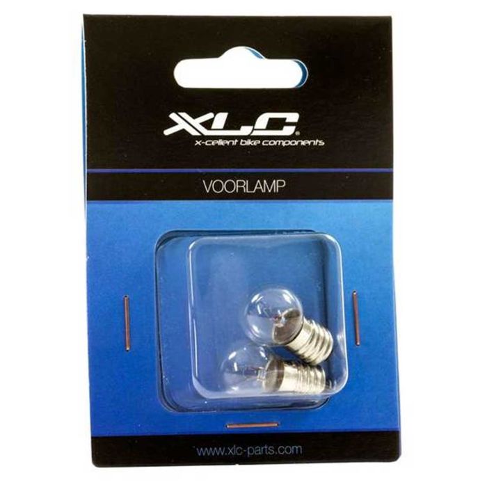 Lamp 6V 2,4W XLC draad 2 stuks koplamp fiets