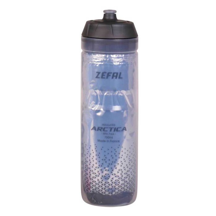 Bidon Zefal Arctica 75 750ml thermo zilver/blauw