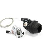 Versteller Shimano SL-3S35E Nexus 3 zwart smalle gripshift - ESL3S35EALSC